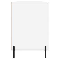 Бюро, бяло, 140x50x75 см, инженерно дърво