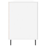 Бюро, бяло, 140x50x75 см, инженерно дърво