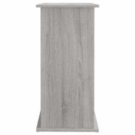 Поставка за аквариум, сив сонома, 81x36x73 см, инженерно дърво