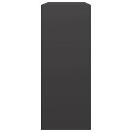 Стойка за дърва, черна, 100x40x100 см, стомана