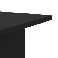 Стойки за тонколони 2 бр черни 30x30x80 см инженерно дърво