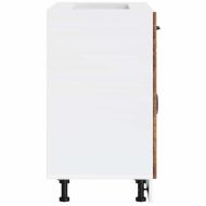 Кухненски шкаф Lucca, старо дърво, инженерно дърво