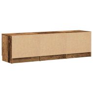 ТВ шкаф Старо дърво 140x35x40 cm Инженерна дървесина