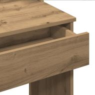 Тоалетка с LED осветление Artisan Oak 96x40x142 cm