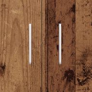 Стойка за аквариум от старо дърво 81x36x73 cm Инженерно дърво