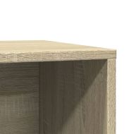 Заграждение за котешка тоалетна 60x40x40 см инженерно дърво