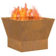 Огнище Кафяво 40 x 40 x 35 cm Стомана