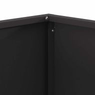 Огнище Черно 60 x 60 x 40 cm Стомана