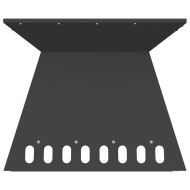 Огнище Черно 48 x 48 x 40 см Стомана