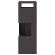 Огнище Черно 35 x 35 x 100 см Стомана