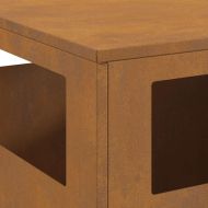 Огнище Кафяво 50 x 50 x 100 cm Стомана