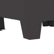 Огнище Черно 50 x 50 x 38 см Стомана