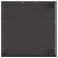 Огнище Черно 80 x 80 x 43 см Стомана