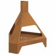 Огнище Кафяво 50 x 43 x 52 см Стомана