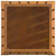 Огнище Кафяво 50 x 50 x 70 cm Патинираща стомана