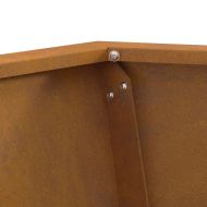 Огнище Кафяво 50 x 50 x 40 cm Стомана