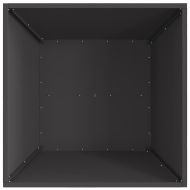 Огнище Черно 60 x 60 x 30 cm Стомана