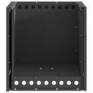 Бездимна камина Черно 48 x 48 x 50 см Стомана