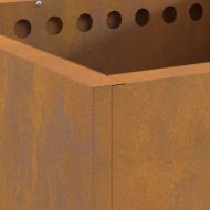 Бездимна камина Кафяво 48 x 48 x 50 см Стомана