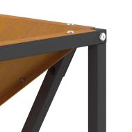 Огнище Кафяво 50 x 50 x 35 cm Стомана