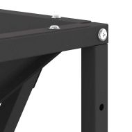 Огнище Черно 80 x 80 x 40 cm Стомана