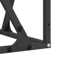 Огнище Кафяво 80 x 80 x 40 cm Стомана