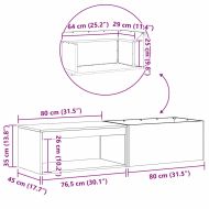 Огнище Черно 160 х 45 х 35 см Стомана