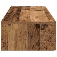 Стенен рафт с чекмеджета 60x26,5x15 см инженерно дърво