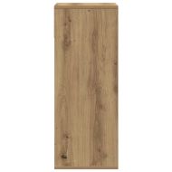 Библиотека, дъб артизан, 34x31x80 см, инженерно дърво
