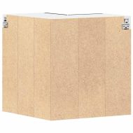 Висящ ъглов шкаф Riga Черен дъб 57 x 57 x 60 см Инженерно дърво