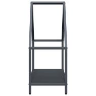 Стойка за дърва за огрев Антрацит Студено валцувана стомана