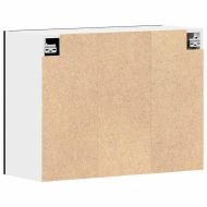 Висящ шкаф Riga Черен дъб 80 x 31 x 60 см Инженерно дърво