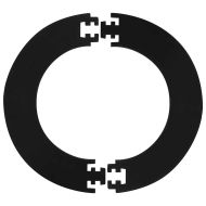 Професионална дартс мишена от сизал с 6 стрелички и протектор