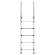 Стълба за басейн 54x38x211 см неръждаема стомана 304
