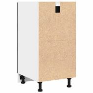 Шкаф с чекмедже отдолу с рафт Riga Черен дъб 40 x 46 x 81,5 см