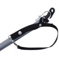 Ремарке за колело, сиво и оранжево, 65 кг