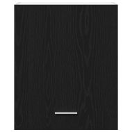 Висящи шкафове с рафт Riga 2 pcs Черен дъб 100 x 31 x 60 см