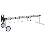 Ролка за покривало на басейн, основа неръждаема стомана