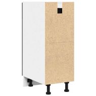 Шкаф с чекмедже отдолу с рафт Riga Черен дъб 30 x 46 x 81,5 см