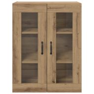 Стенни шкафове 2 pcs дъб артизан 69,5 x 34 x 90 см