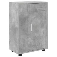 Комплект ТВ шкаф 4 pcs Циментено сиво Инженерно дърво