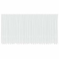 Перде от дантела С завеси Флорален Бяло 245 x 750 см Полиестер