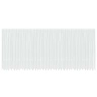 Перде от дантела С завеси Флорален Бяло 200 x 900 см Полиестер