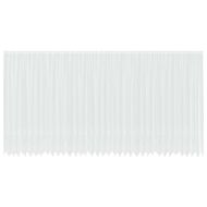 Перде от дантела С завеси Флорален Бяло 260 x 900 см Полиестер