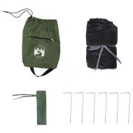 Вътрешна палатка с покрив Зелен 303 x 303 x 196 см тафта