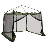 Вътрешна палатка с покрив Зелен 303 x 303 x 196 см тафта