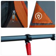 Вътрешна палатка Сив и оранжев 290 x 288 x 234 см тафта