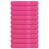 Кърпи за сауна 10 бр. FROGN Розови 80x200 см 100% Памук