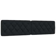 Легло с матрак, черно, 200x200 см, плат