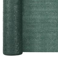 Засенчваща мрежа зелена 2x25 м HDPE 75 г/м²